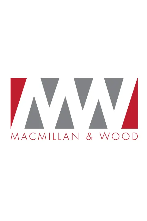 Macmillan and Wood logo design