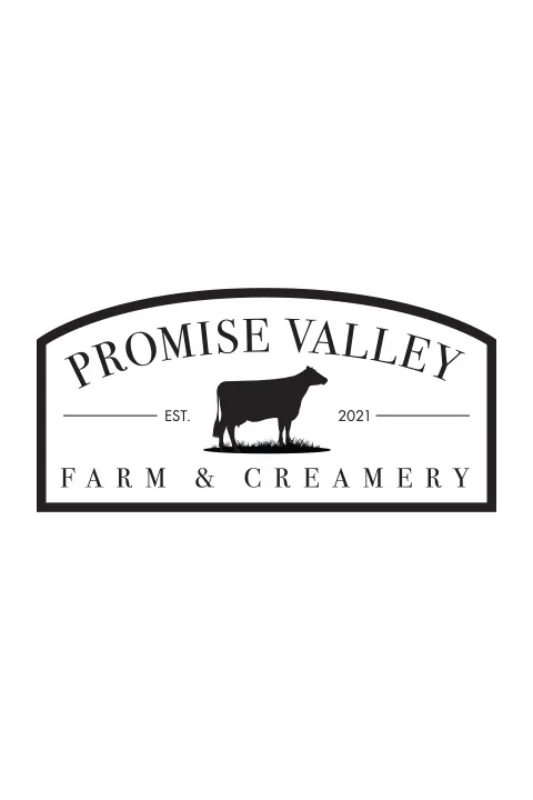 Promise Valley Farm and Creamery logo design